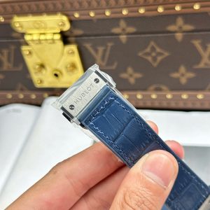 Đồng Hồ Hublot Classic Fusion Titanium Blue Dial Chế Tác 85 Grams Xưởng JJZ 42mm (6)