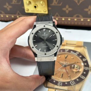 Đồng Hồ Hublot Classic Fusion Titanium Gray Dial Chế Tác 85 Grams Xưởng JJZ 42mm (11)