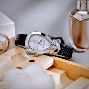 Đồng Hồ Just Cavalli Embellished Nữ Dây Da Màu Đen Like Auth Máy Pin 30mm (1)