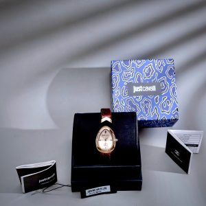 Dong Ho Just Cavalli Embellished Nu Day Da Mau Nau Like Auth May Pin 30mm 2