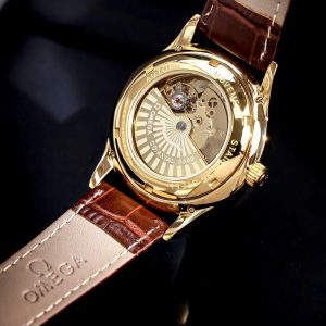 Dong Ho Omega Ban Do Fake Cao Cap May Co Automatic Nhat Day Da 40mm 7