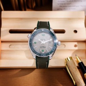 Dong Ho Omega Fake Cao Cap Planet Ocean 600M May Nhat Mau Xanh 42mm 10