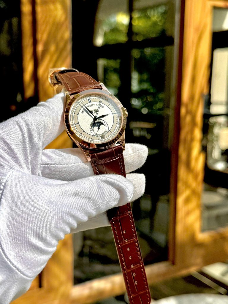 Đồng Hồ Patek Philippe Complications 5396R Chế Tác Nam Dây Da Màu Nâu 39mm (1)