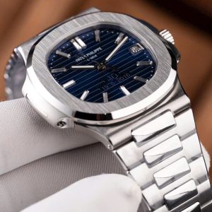 Dong Ho Patek Philippe Nautilus 5711 40th Anniversary Mat Xanh Blue Dinh Da Tinh Chinh BBF 44mm 15