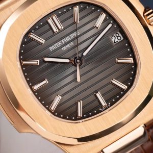 Đồng Hồ Patek Philippe Nautilus 5711 Tinh Chỉnh Nhà Máy BBF Dây Da Nâu 40mm (16)