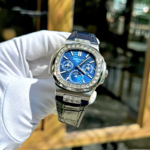 Dong Ho Patek Philippe Nautilus 5740G Che Tac Nam Dinh Da Mat So Mau Xanh Duong 40mm 7