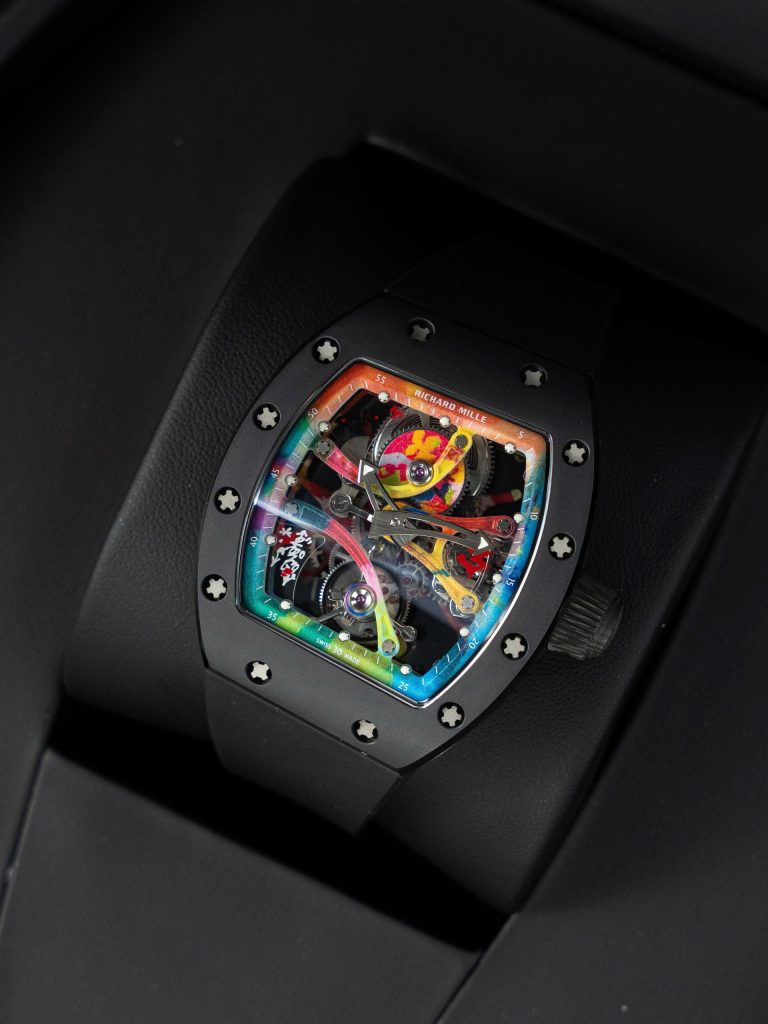 Đồng Hồ Richard Mille Rep 11 RM68-01 Cyril Kongo Tourbillon Cao Cấp Nhất 42,7mm