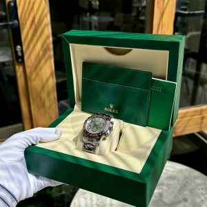 Dong Ho Rolex Daytona 116506 Replica Cao Cap Mat Xanh Bang Nha May BT 40mm 6