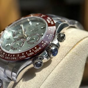 Dong Ho Rolex Daytona 116506 Replica Cao Cap Mat Xanh Bang Nha May BT 40mm 9