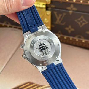 Dong Ho Vacheron Constantin Overseas Dual Time 47450 Day Cao Su Mau Xanh 9F 42mm 3