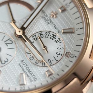 Dong Ho Vacheron Constantin Overseas Dual Time 47450 Mau Vang Hong Xuong 9F 42mm 6
