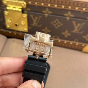 Dong Ho Vacheron Constantin Overseas Dual Time 47450 Mau Vang Hong Xuong 9F 42mm 7