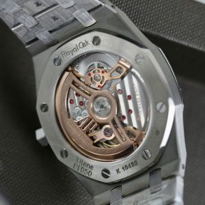 Đồng Hồ Audemars Piguet Chế Tác Royal Oak Extra-thin Jumbo 16202 Mặt Màu Đỏ Đô Nhà Máy ZF 39mm (2)