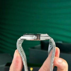 Đồng Hồ Audemars Piguet Chế Tác Royal Oak Jumbo Extra-thin 16202 Mặt Xanh Lá Bản Kỉ Niệm 50 Năm ZF 39mm (2)