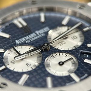Dong Ho Audemars Piguet Royal Oak Chronograph 26331ST Che Tac Xuong APS Mat Xanh 41mm 11