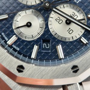 Đồng Hồ Audemars Piguet Royal Oak Chronograph 26331ST Chế Tác Xưởng APS Mặt Xanh 41mm (1)