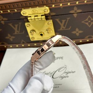 Đồng Hồ Chopard Alpine Eagle Chế Tác Mạ Vàng Hồng Mặt Xanh Dương Nhà Máy GH 41mm (2)