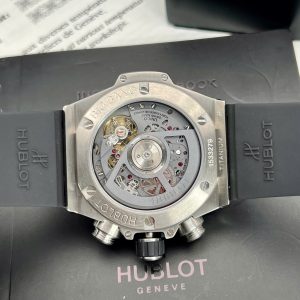 Đồng Hồ Hublot Big Bang Unico Chế Tác Vỏ Titanium Viền Gốm Đen Nhà Máy BBR 42mm (2)