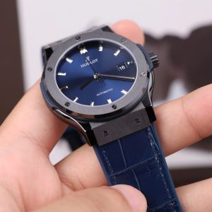 Đồng Hồ Hublot Classic Fusion Mặt Xanh Blue Chế Tác Tinh Chỉnh Máy SW300 Thụy Sỹ JJZ 42mm (2)