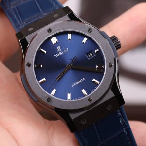 Đồng Hồ Hublot Classic Fusion Mặt Xanh Blue Chế Tác Tinh Chỉnh Máy SW300 Thụy Sỹ JJZ 42mm (2)