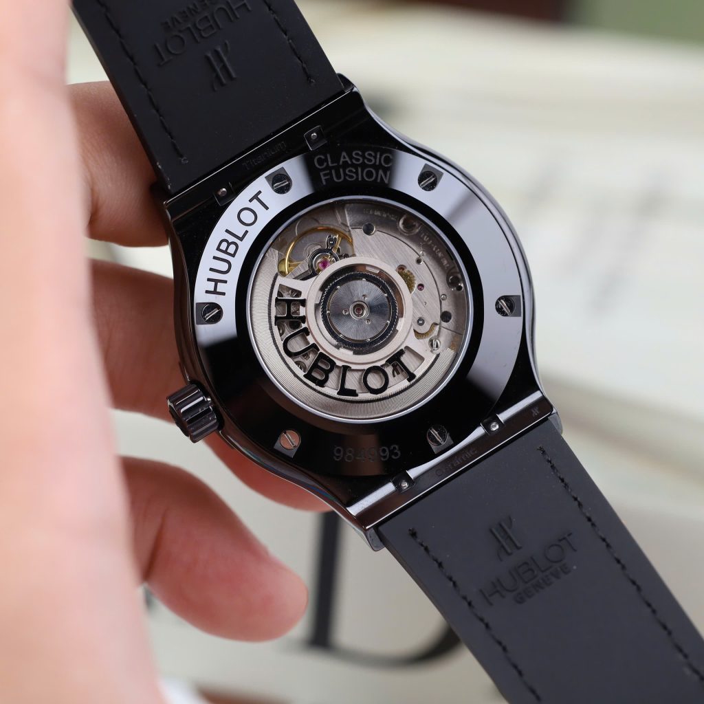 Đồng Hồ Hublot Classic Fusion Màu Đen Chế Tác Tinh Chỉnh Máy SW300 Thụy Sỹ JJZ 42mm (2)