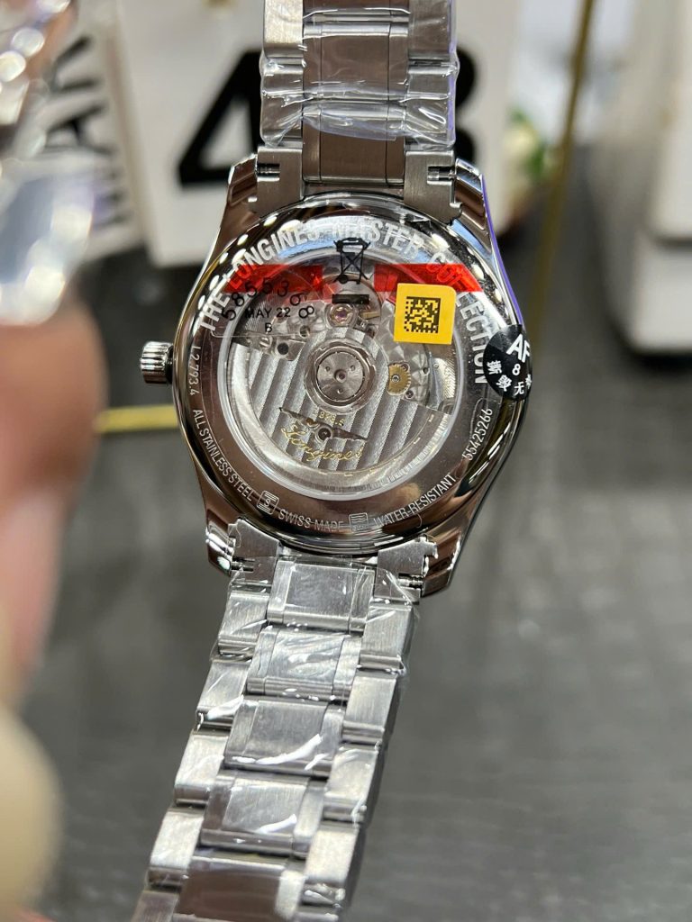 Đồng Hồ Longines Master Collection Replica 11 Mặt Đen Máy Cơ Thụy Sỹ 38 (2)