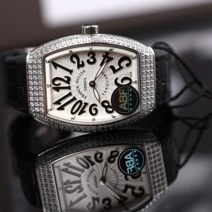 Đồng Hồ Nữ Franck Muller V32 Rep 11 Màu Đen Đính Full Đá Nhà Máy ABF 36mm (2)