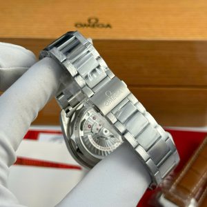 Đồng Hồ Omega Aqua Terra Worldtimer Replica 11 Mặt Trắng Máy Cơ Thuỵ Sỹ 43mm (2)