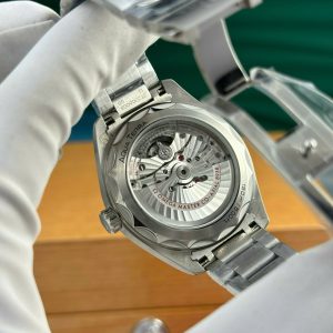 Đồng Hồ Omega Aqua Terra Worldtimer Replica 11 Mặt Trắng Máy Cơ Thuỵ Sỹ 43mm (2)