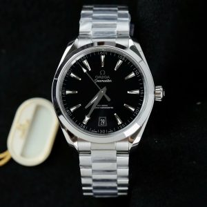 Đồng Hồ Omega Chế Tác Seamaster Aqua Terra Mặt Đen Dây Kim Loại Xưởng VS 41mm (2)