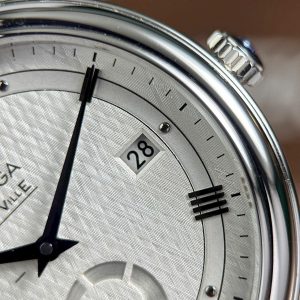 Đồng Hồ Omega Replica 11 De Ville Prestige Power Reserve Mặt Trắng Máy Cơ Thụy Sỹ 39 (2)