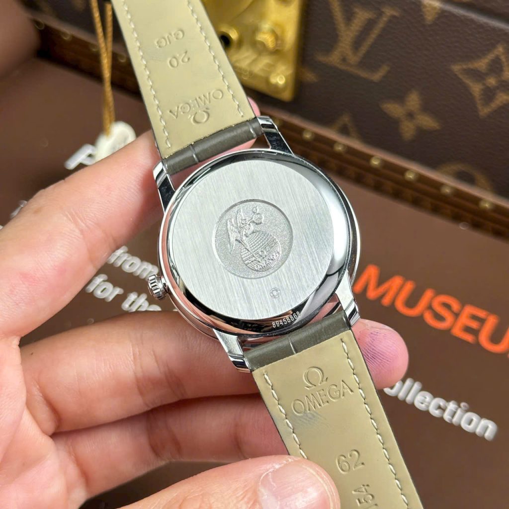 Đồng Hồ Omega Replica 11 De Ville Prestige Power Reserve Mặt Trắng Máy Cơ Thụy Sỹ 39 (2)