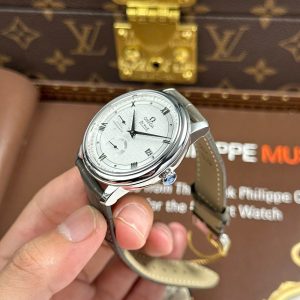 Đồng Hồ Omega Replica 11 De Ville Prestige Power Reserve Mặt Trắng Máy Cơ Thụy Sỹ 39 (2)