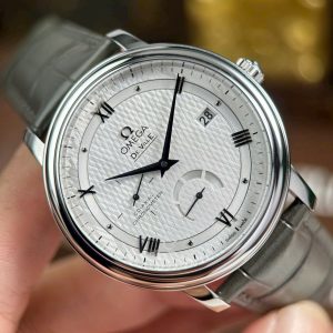 Đồng Hồ Omega Replica 11 De Ville Prestige Power Reserve Mặt Trắng Máy Cơ Thụy Sỹ 39 (2)