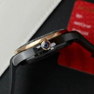 Đồng Hồ Omega Seamaster Chế Tác Vỏ Gốm Đen Dây Cao Su Nhà Máy VS 42mm (2)