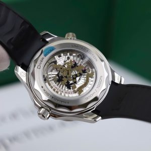 Đồng Hồ Omega Seamaster Diver 300M Replica 11 Mặt Đen Dây Cao Su Xưởng VS 42mm (2)