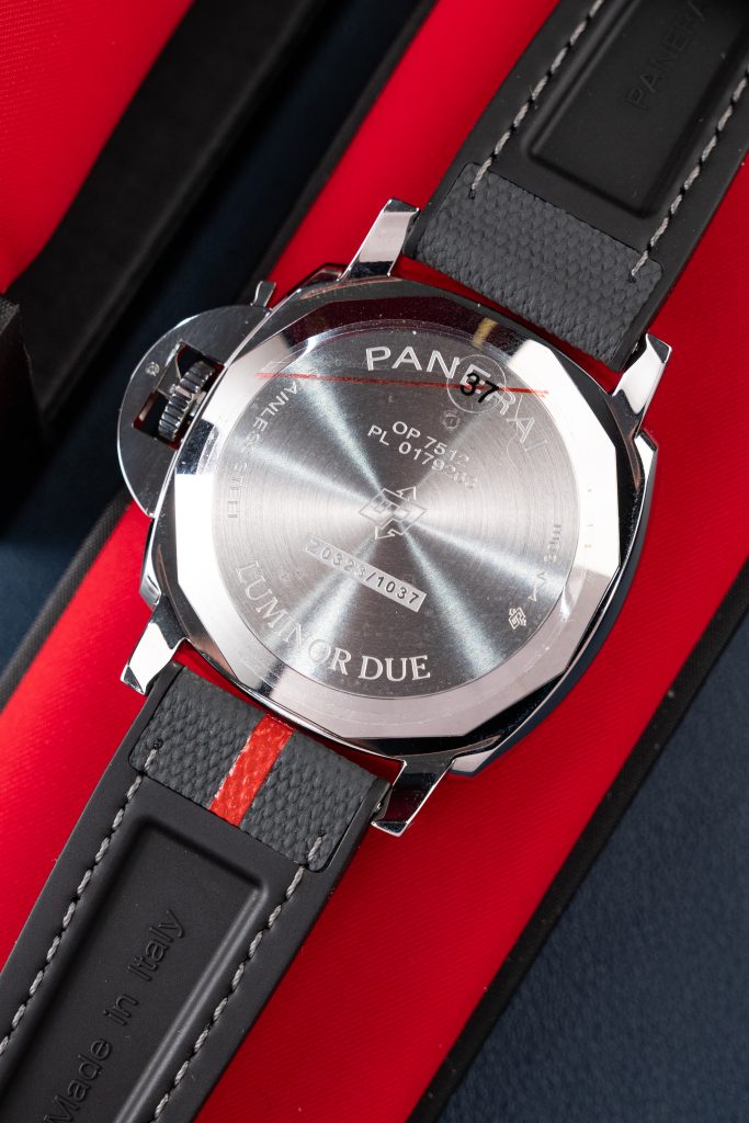 Đồng Hồ Panerai Chế Tác Luminor Due Luna Rossa PAM1381 Mặt Trắng Máy Cơ Thụy Sỹ Xưởng 42mm (2)