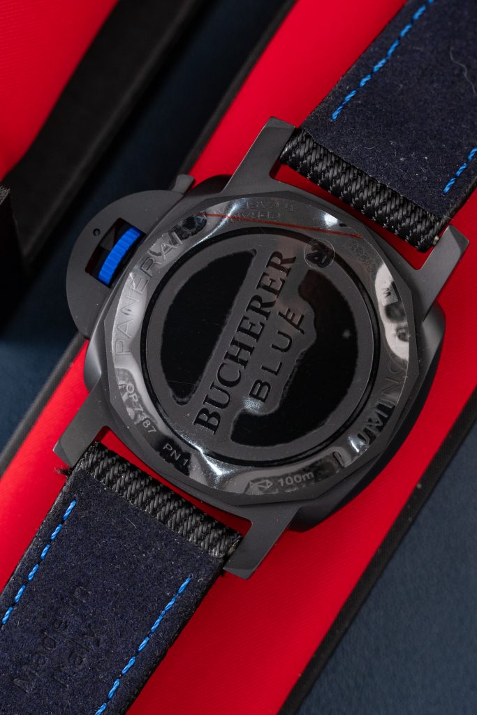 Đồng Hồ Panerai Chế Tác Luminor GMT PAM1176 Vỏ Carbon Dây Vải Nato VSF 44mm