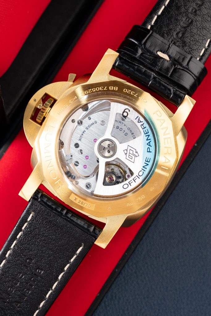Đồng Hồ Panerai Chế Tác Luminor Marina PAM1115 Mặt Xám Dây Da Nhà Máy VS 44mm (8)