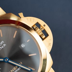 Đồng Hồ Panerai Chế Tác Luminor Marina PAM1115 Mặt Xám Dây Da Nhà Máy VS 44mm (2)