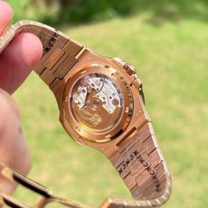 Đồng Hồ Patek Philippe Nautilus 5711 Chế Tác Mặt Nâu Máy Khắc Xưởng BB 40mm (2)