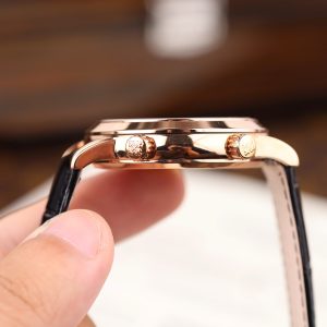 Đồng Hồ Patek Philippe Replica 11 Grand Complications 6102R Mạ Vàng Hồng Dây Da 44mm (2)