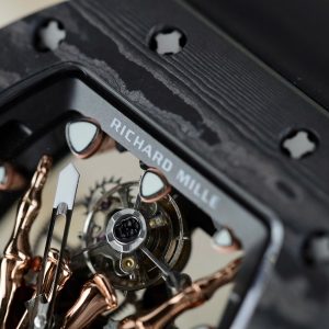 Đồng Hồ Richard Mille Chế Tác RM66 Flying Tourbillon Vỏ Carbon Dây Cao Su 42.7×49 (2)