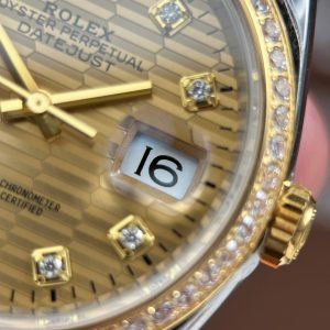 Đồng Hồ Rolex DateJust 126231 Chế Tác Mặt Số Xếp Gạch Dây Đeo Jubilee VSF 36mm (2)