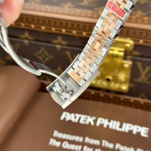 Đồng Hồ Rolex DateJust 126231 Chế Tác Mặt Xám Cọc Số Da Quang Nhà Máy VS 36mm (2)