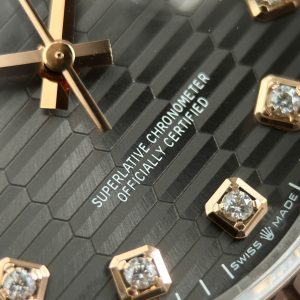 Đồng Hồ Rolex DateJust 126231 Chế Tác Mặt Xám Họa Tiết Nếp Gấp Nhà Máy VS 36mm (2)