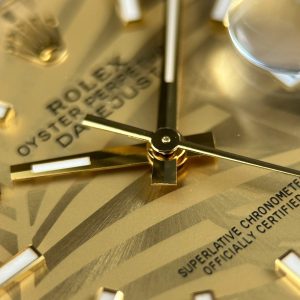 Đồng Hồ Rolex DateJust 126233 Chế Tác Mặt Lá Cây Nhiệt Đới Cọc Số Dạ Quang VSF 36mm (2)