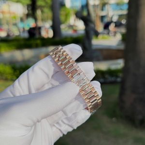 Đồng Hồ Rolex DateJust Mặt MOP Chế Tác Phủ Vàng Hồng 18K Xưởng GM 31mm (2)