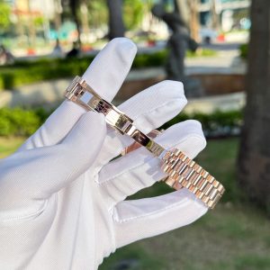 Đồng Hồ Rolex DateJust Mặt MOP Chế Tác Phủ Vàng Hồng 18K Xưởng GM 31mm (2)