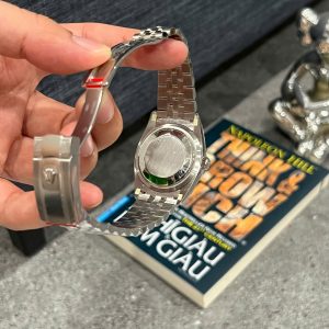 Đồng Hồ Rolex DateJust Replica 11 Mặt Đen Máy Cơ Thụy Sỹ Nhà Máy 36mm (2)